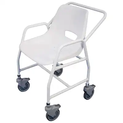 HYTHE ADJ HEIGHT MOBILE SHOWER CHAIR